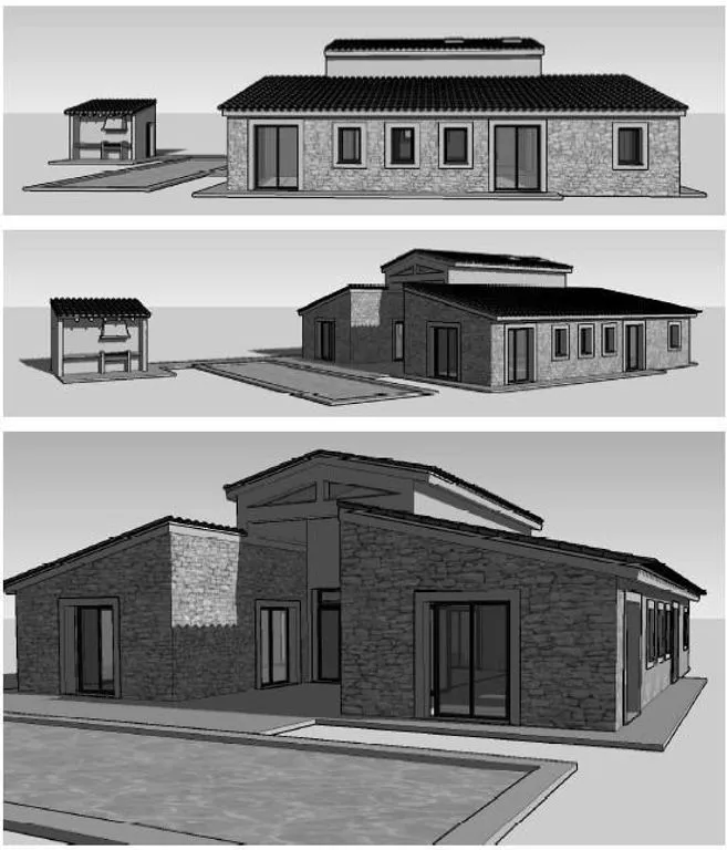 Rustic Plot with House Project in Muro