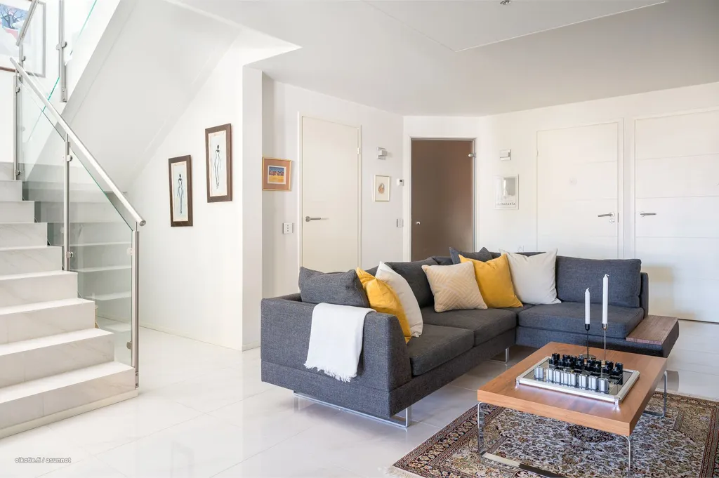 Séjour - Architect-Designed House with Sauna in Jalkaranta