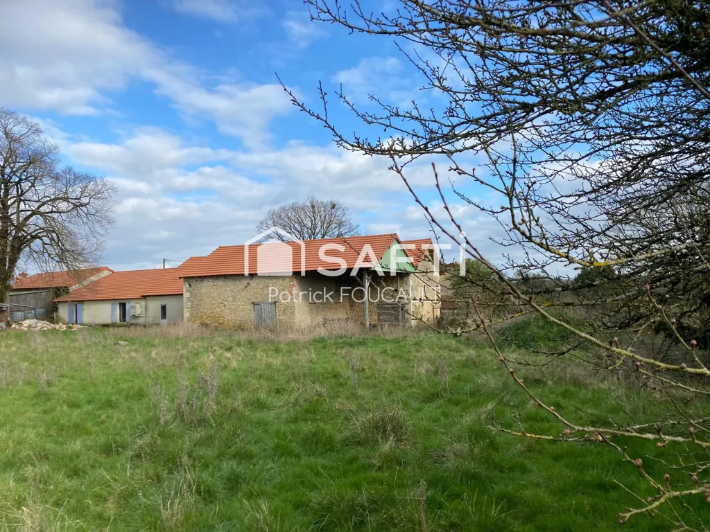 Aed - Stone Farmhouse with Land in Lhommaizé
