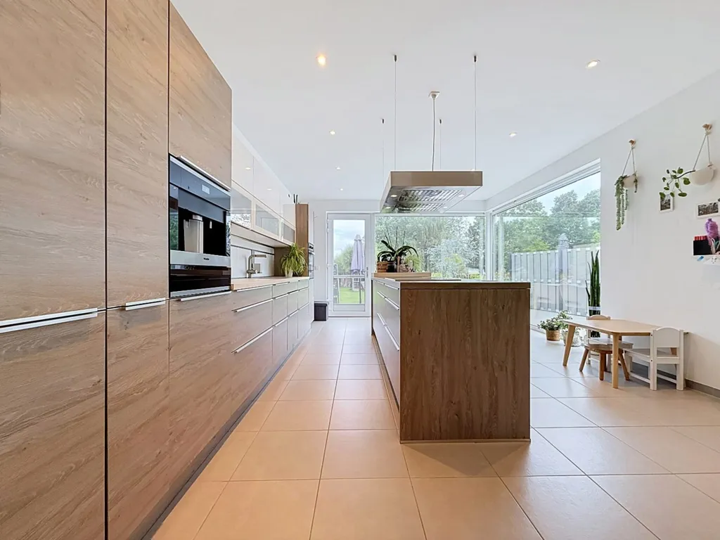Cucina - Contemporary House with Solar Panels in Erembodegem
