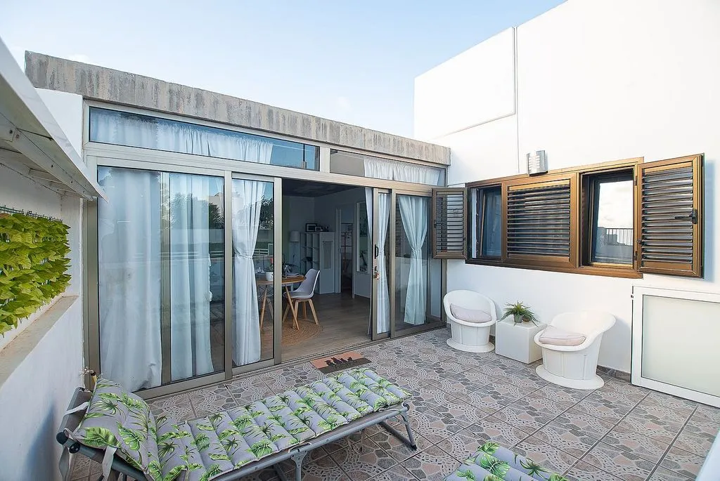 Terrasse - Chalet with Pool and Terrace in Yaiza