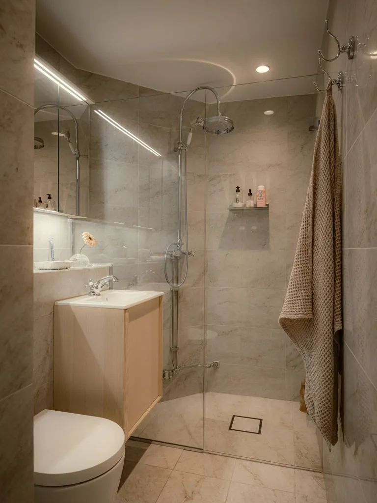 Salles de bain - Charming 2-Bedroom Flat with Balcony in Linné