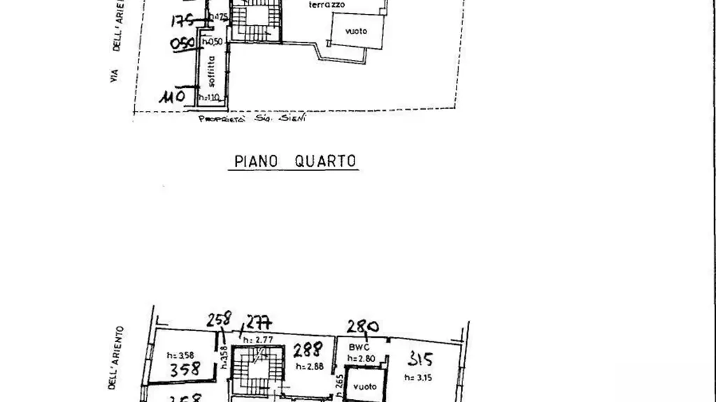 Plaan - Historic Apartment with Terrace in Florence Centre