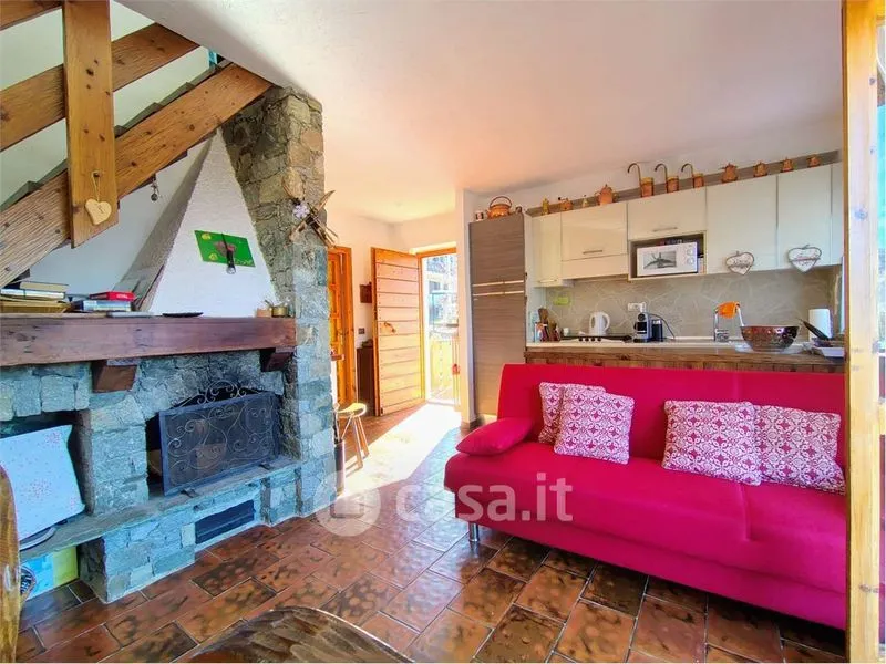 Soggiorno - Duplex Villa with Garden in Saint-Vincent