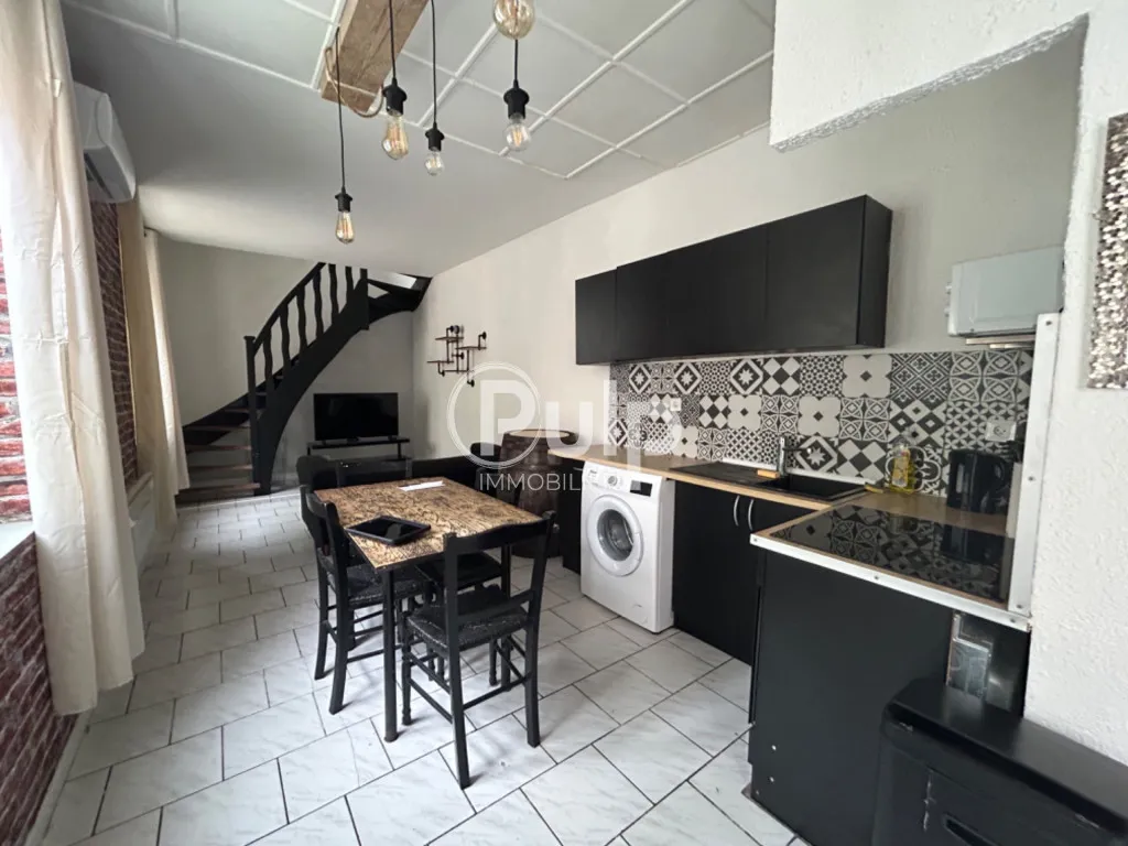 Kitchen - Meubled T2 in Lens City Centre