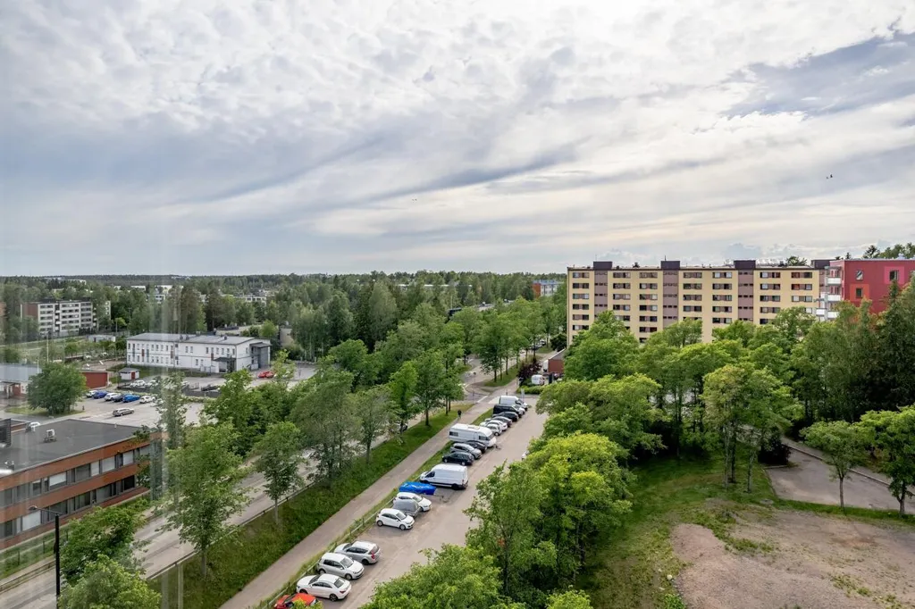 Õhuvaade - Apartment with Glazed Balcony in Vantaa