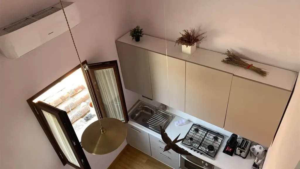 Köök - Panoramic Studio in Florence's Historic Centre