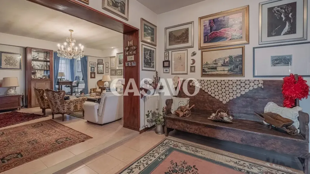 Living Room - Bifamiliar Villa with Garden in Formello