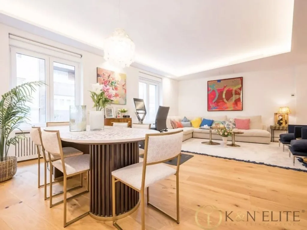 Salle à manger - Luxury Flat with High-End Amenities in Recoletos, Madrid