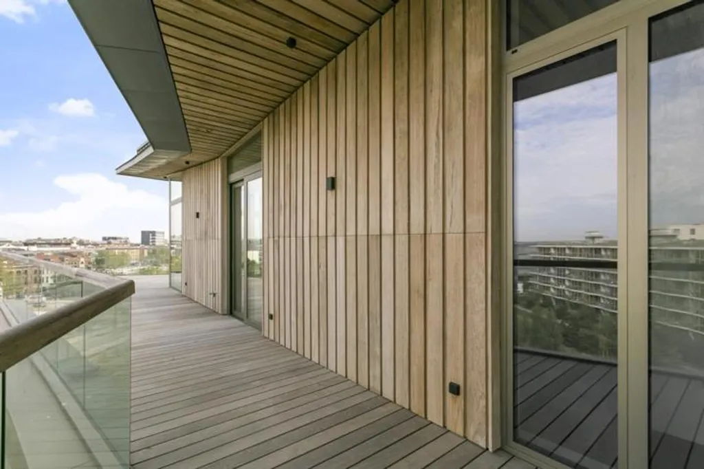 Balcon - Penthouse avec Vue sur la Schelde à Anvers