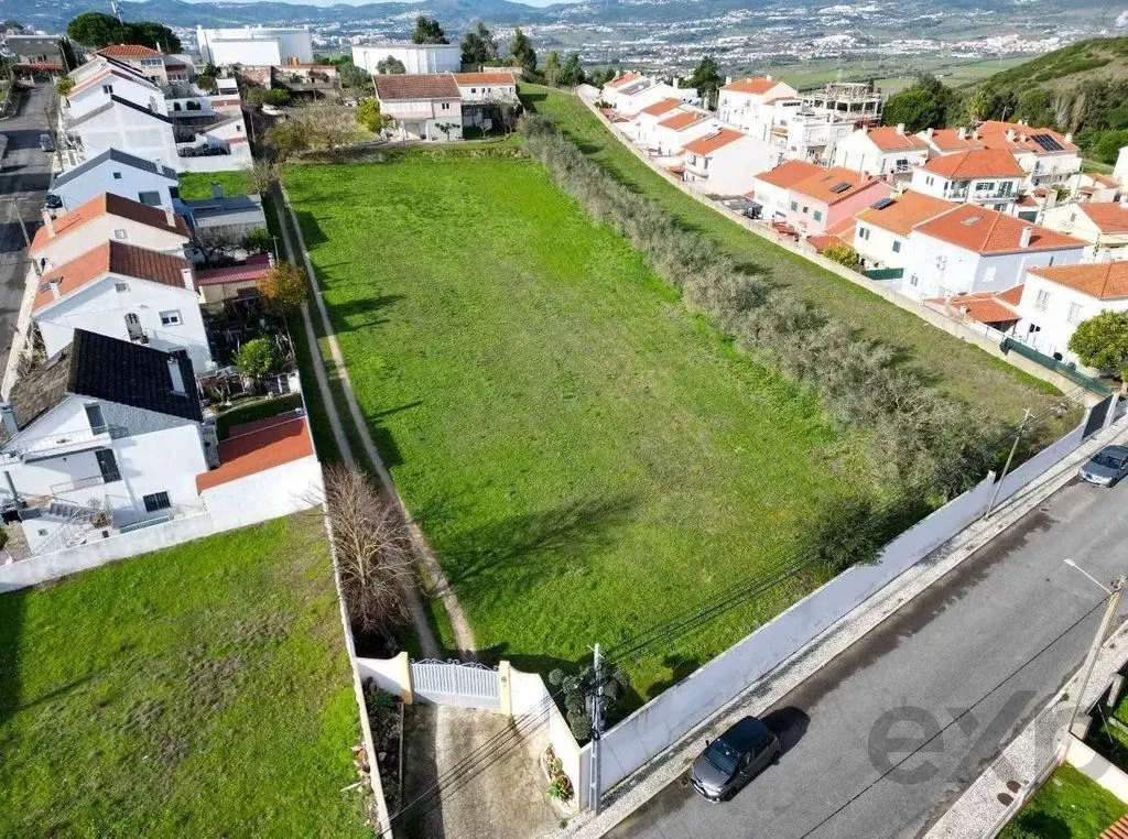 Vue aérienne - Building Land with Olive Trees near Lisbon