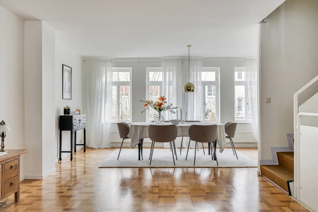 Sala da pranzo - Detached Villa with Garden in Gamla Väster