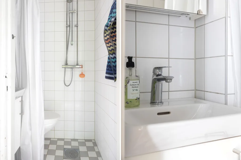 Bathrooms - Charming 1930s Flat with Garden in Värnhem