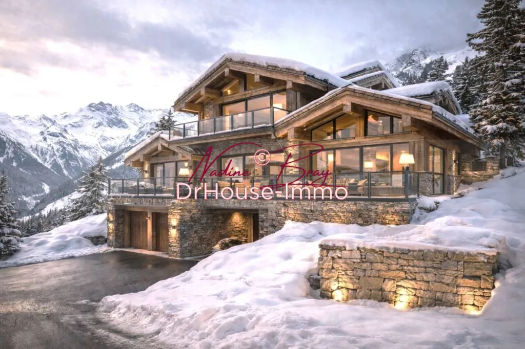Extérieur - Chalet Haut de Gamme avec Vue Montagnes à Méribel