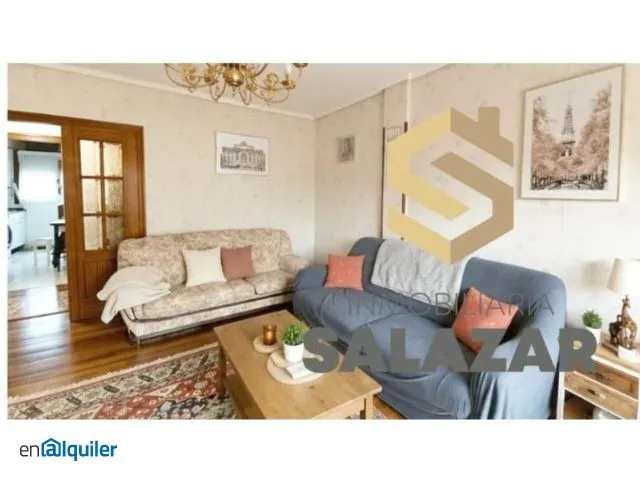 Soggiorno - Apartment with Terrace in Berango