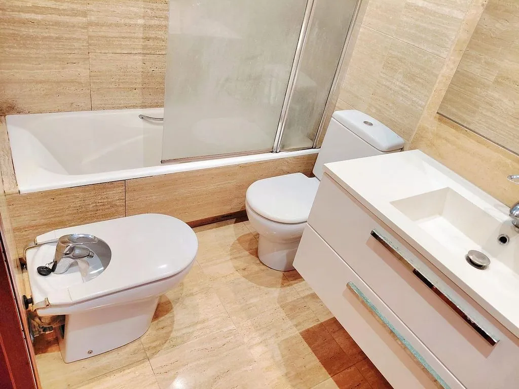 Bathrooms - Apartment with Garage and Lift in Algorta