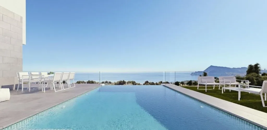 Piscine - Luxury Villa with Sea View in Altea