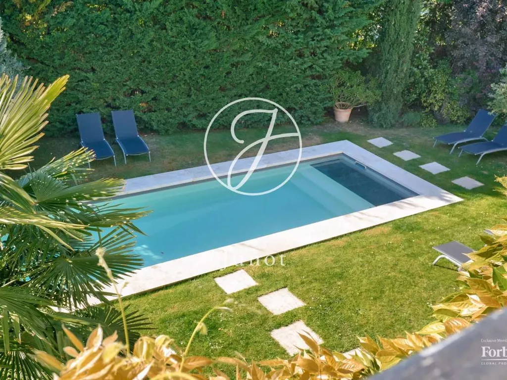 Õhuvaade - Luxury Longère with Pool in Croissy-sur-Seine