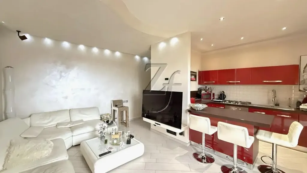 Séjour - Trilocale with Panoramic Terrace in Prato