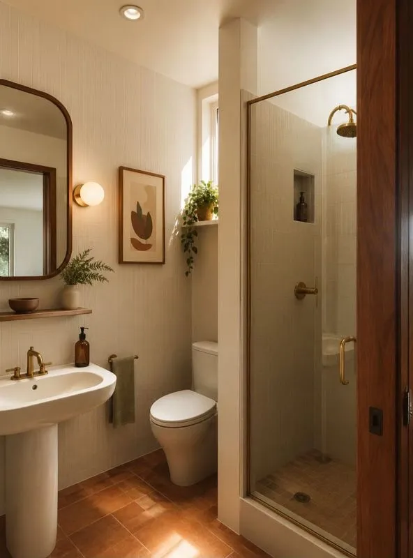 Salles de bain - Chalet with Agroturismo in Valderejo