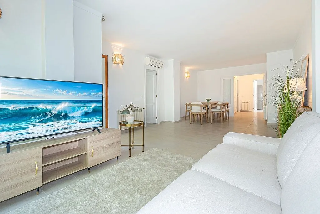 Séjour - Furnished Flat with Balcony in Port de Pollença