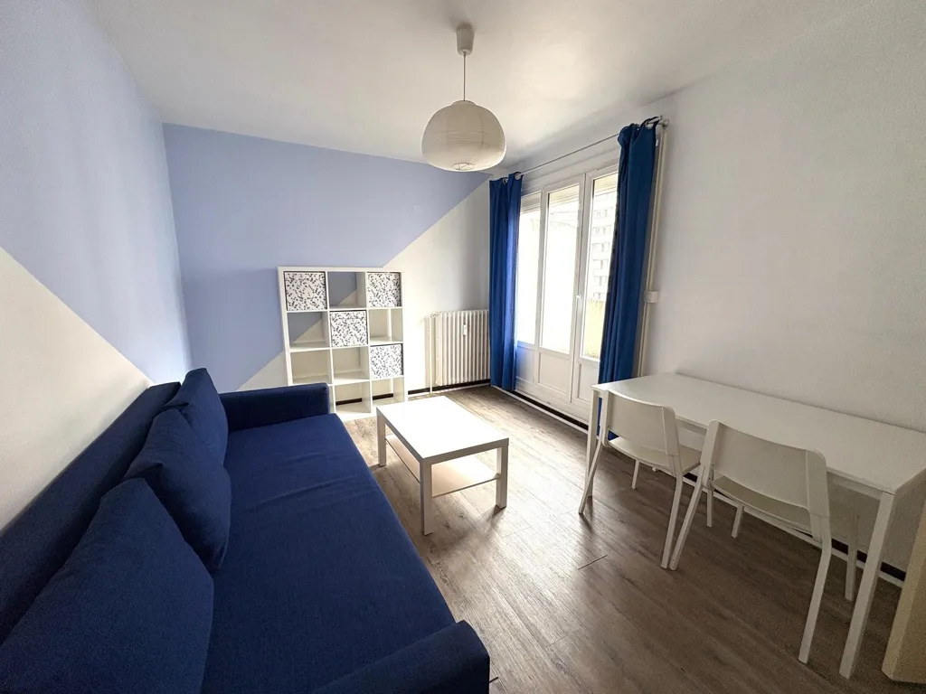 Living Room - Renovated 1-Bedroom Apartment in Grenoble