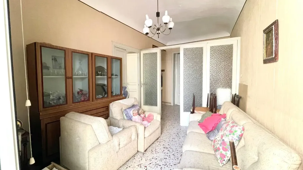 Séjour - Apartment with Balconies in Palermo Centre