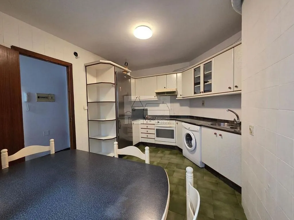 Köök - Apartment with Sea View in Moaña