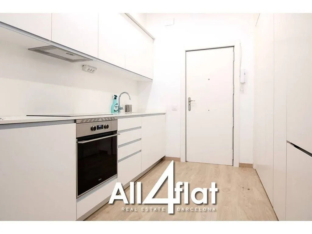 Cuisine - Furnished Flat with Patio in La Dreta de l'Eixample
