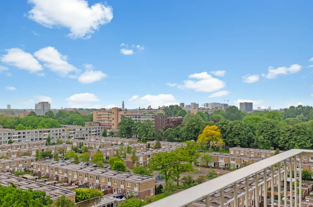 Balcon - Apartment with City View on Dommeringdreef, Utrecht