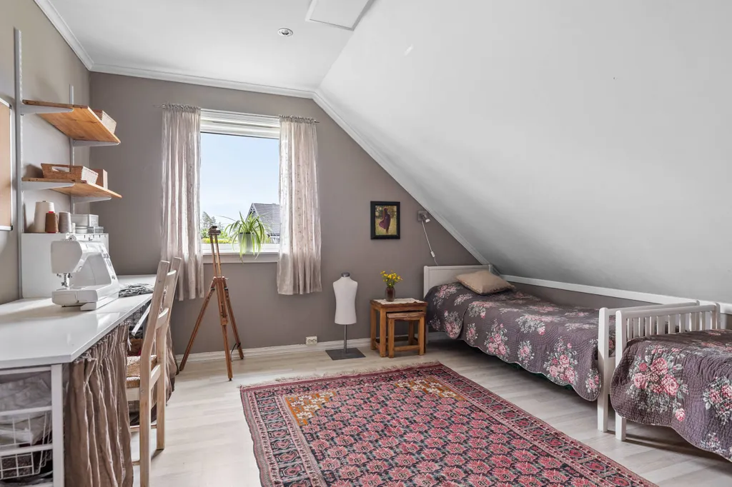 Camere da letto - Semi-detached House with Garden in Andebu