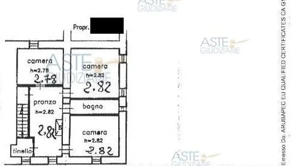 Plaan - Apartment with Garden in Serra San Quirico