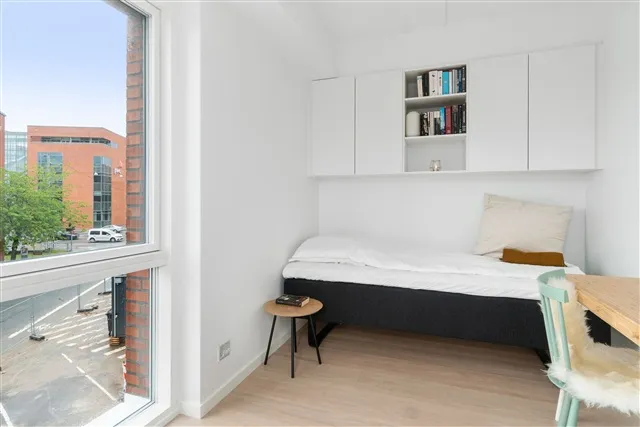 Chambres - 3-Room Apartment with Balcony in Aarhus