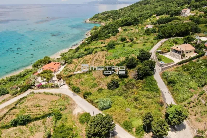 Vue aérienne - Duplex Villa with Sea View in Lefkimmi