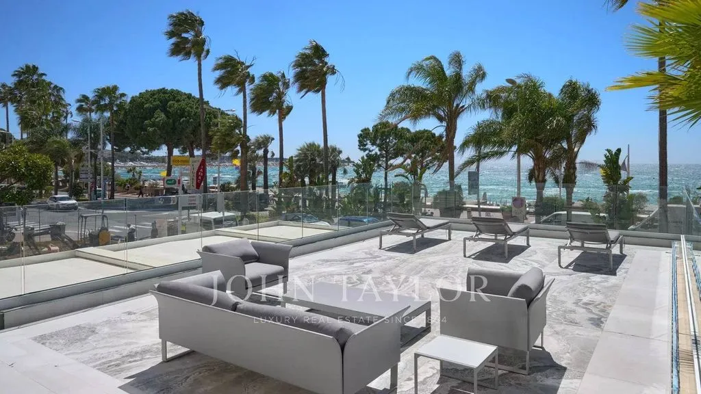 Terrasse - Appartement Luxe avec Terrasse à Cannes