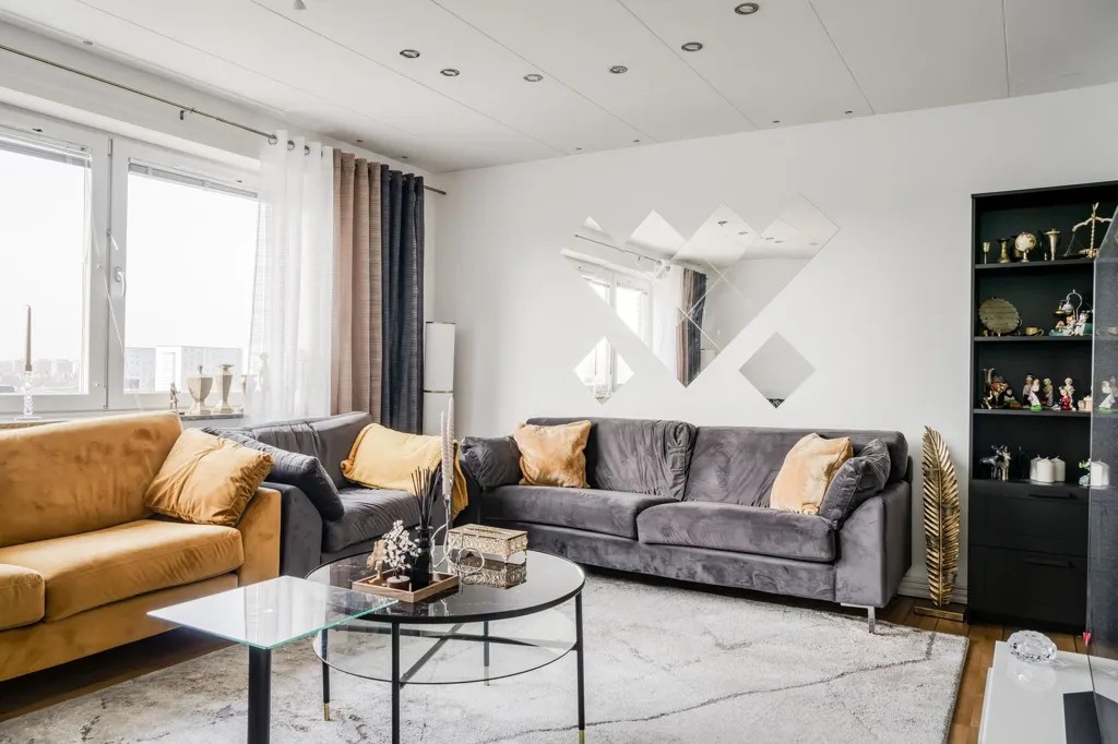 Soggiorno - Apartment with Balcony in Malmö