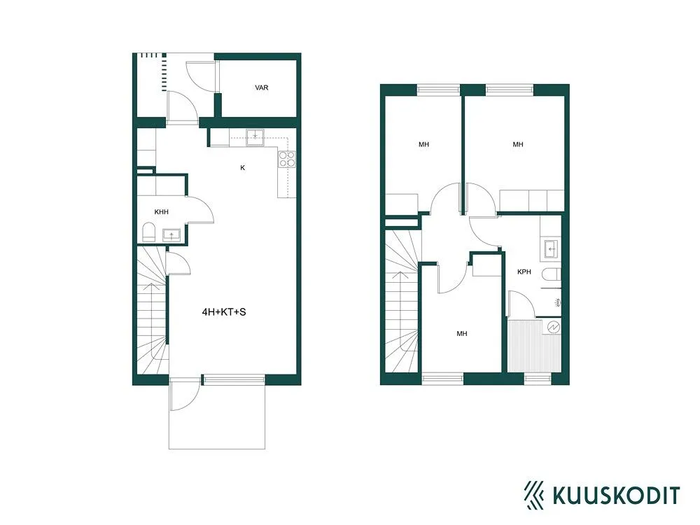 Plan - Modern Apartment with Sauna in Tuusula
