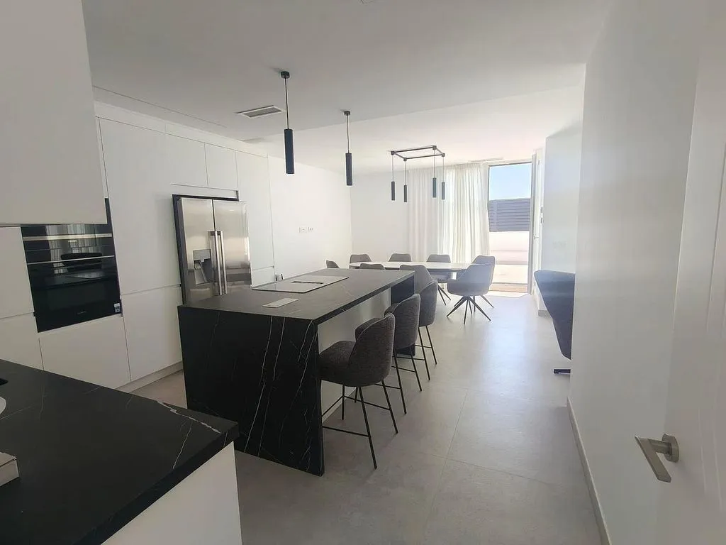 Köök - Chalet with Pool and Terrace in Sant Jordi