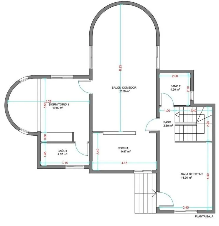 Plaan - 4-Bedroom Villa with Pool in Ciudad Quesada