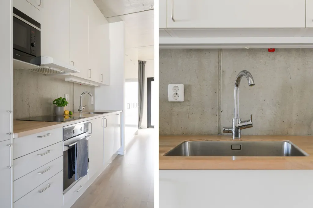 Cuisine - Industrial-Style Flat with Workspace in Norra Sorgenfri