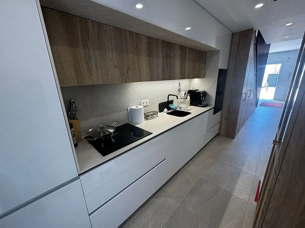 Kitchen - Duplex with Pool and Terrace in San Pedro del Pinatar