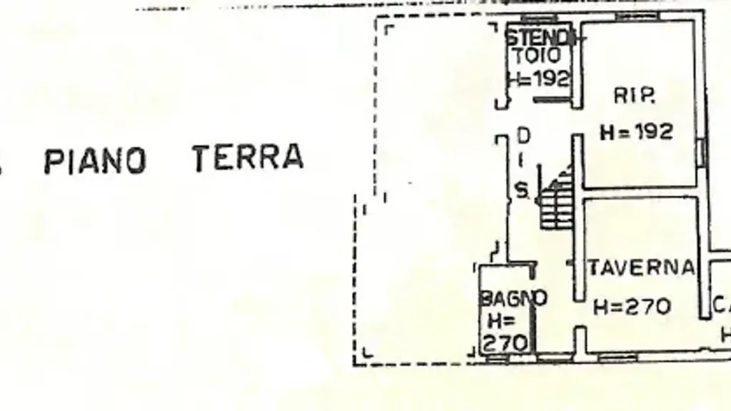 Plan - Villa with Private Garden in Adria