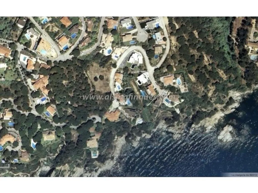 Vista aerea - Land with Sea Views in Lloret de Mar