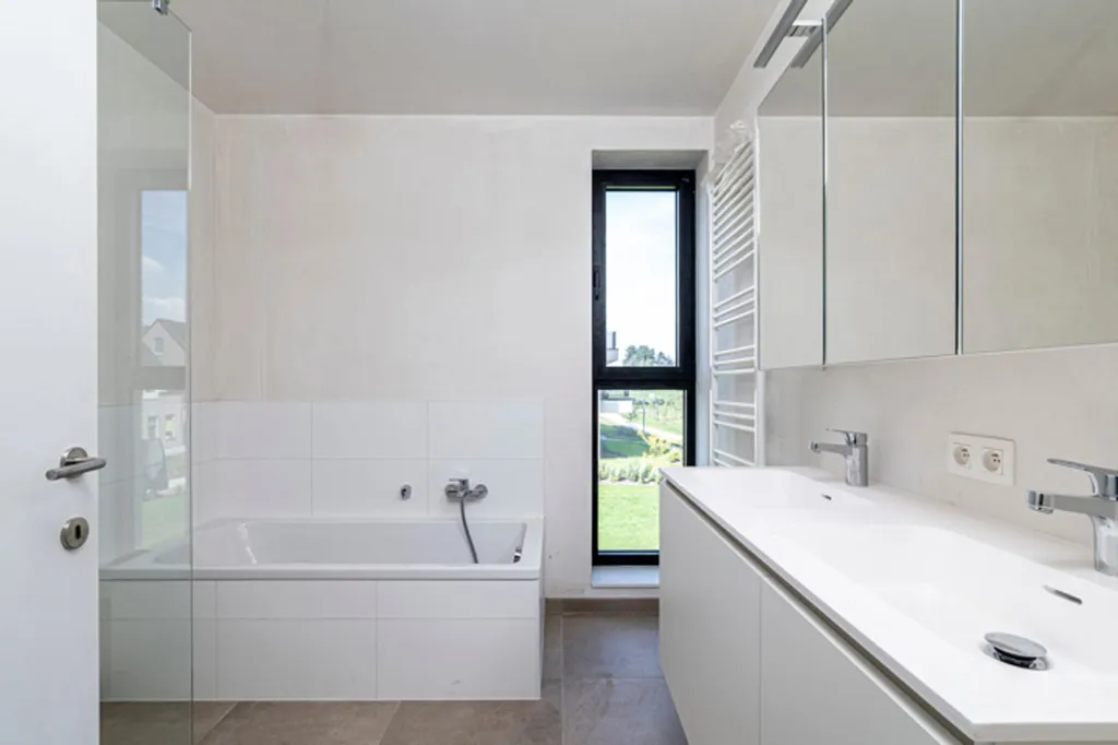 Salles de bain - Appartement neuf avec terrasse à Oud-Turnhout