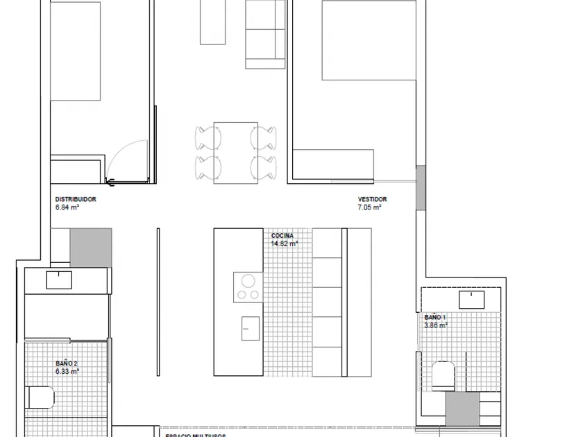 Plaan - New Flat with Garage in Pamplona