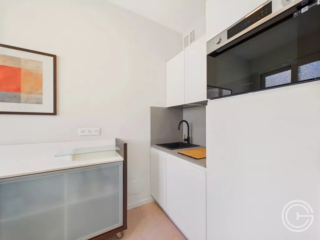 Köök - Studio with Balcony in Nice