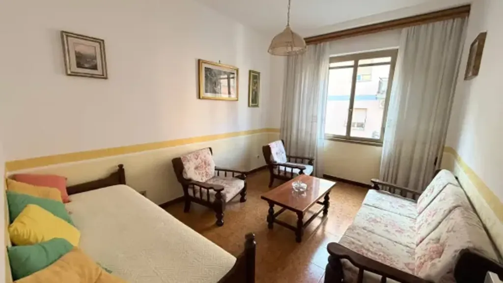 Séjour - Bright Trilocale with Balcony in Civitavecchia