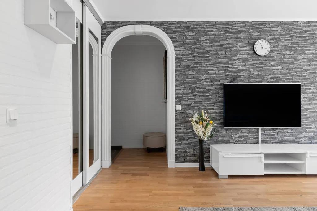 Séjour - Apartment with Balcony in Kista