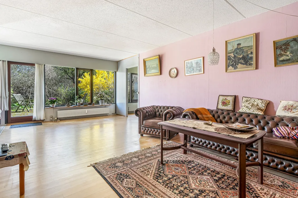 Séjour - Apartment with Garden in Hillerød