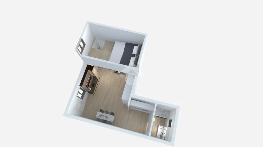 Planimetria - Independent Studio in Via Pio VII, Rome